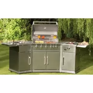 Lifestyle Appliances Bahama Island Stainless Steel Gas Barbecue