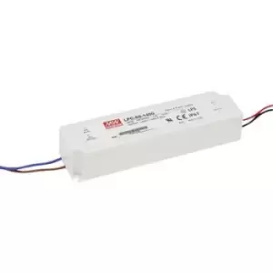 Mean Well LPC-60-1050 LED driver Constant current 50.4 W 1.05 A 9 - 48 V DC not dimmable, Surge protection
