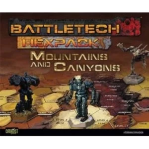 Battletech HexPack Mountains and Canyons