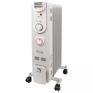 Silentnight 7-Fin 1.5Kw Oil Filled Radiator with Timer