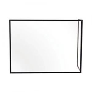 Bi-Office Maya Duo Acrylic Board with Black Frame 1200 x 900 mm + 600 x 900 mm Pack of 2