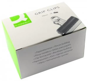 Q Connect Grip Clip 70mm Pk10