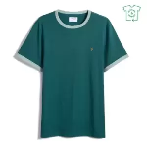 Farah Groves Ringer T Shirt - Green