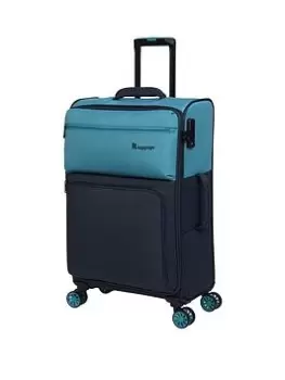 It Luggage Duo-Tone Medium Capri/Dress Blues 8 Wheel Suitcase