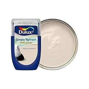 Dulux Simply Refresh One Coat Natural Hessian Matt Emulsion Paint 30ml
