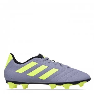adidas Goletto Firm Ground Football Boots Childrens - Grey/SolYellow
