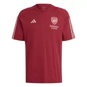 adidas Arsenal Training T-Shirt 2023 2024 Adults - Red