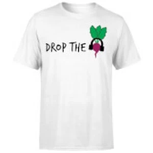 Drop the Beet T-Shirt - White - 5XL