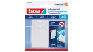 TESA 77766-00000 - Indoor - Universal hook - White - Adhesive...