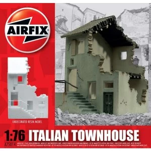Italian Townhouse Resin Ruined Buildings Air Fix Model Kit