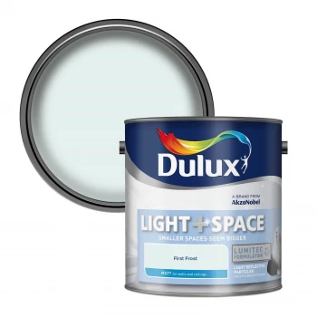 Dulux Light & Space First Frost Matt Emulsion Paint 2.5L