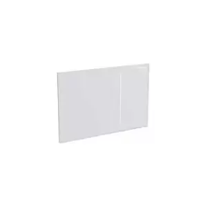 Geberit - Sigma 70 Dual Flush Plate 80mm Concealed Cistern - White Glass