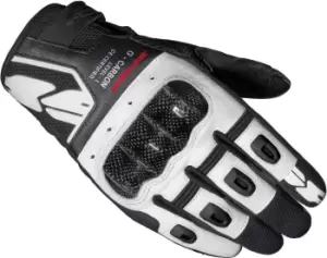 Spidi G-Carbon Motorcycle Gloves, black-white, Size S, black-white, Size S