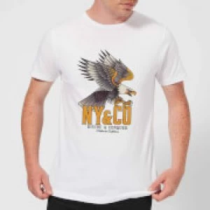 Eagle Tattoo Mens T-Shirt - White - 4XL