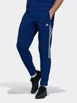 adidas Real Madrid Woven Tracksuit Bottoms, Blue Size XS Men