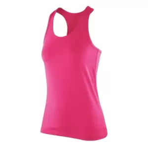 Spiro Womens/Ladies Impact Softex Sleeveless Fitness Vest Top (S) (Candy)