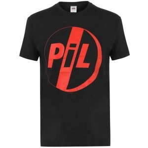 Official Mens Pil Band T-Shirt - Logo