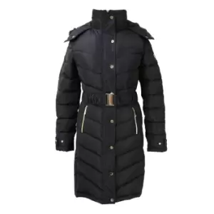 Coldstream Womens/Ladies Branxton Quilted Coat (XL) (Black)