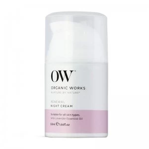 Organic Works Renewal Night Cream 50ml