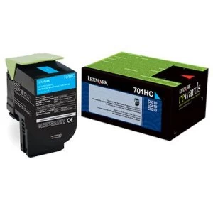 Lexmark 70C2HC0 Cyan Laser Toner Ink Cartridge