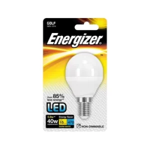 Energizer E14 Warm White Blister Pack Golf 5.2w 470lm