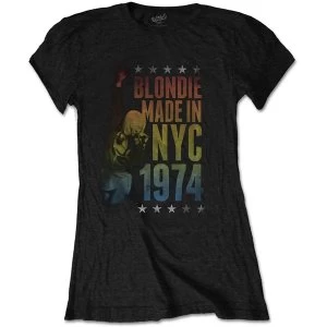 Blondie - Made in NYC Womens Small T-Shirt - Black