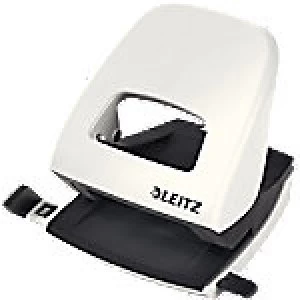 Leitz 2 Hole Punch WOW NeXXt 5008 White 30 Sheets
