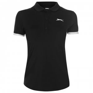 Slazenger Court Polo Shirt Ladies - Black