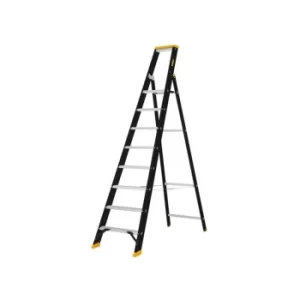DEWALT Ladders Professional Single Stepladder, 2.00m 8 Rungs