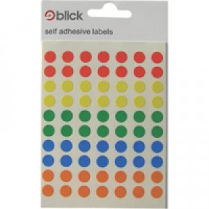 Blick Assorted Coloured Labels in Bags Pack of 20 RS003656
