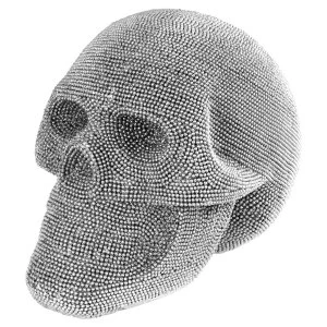 Silvert Art Skull Large Figurine By Lesser & Pavey