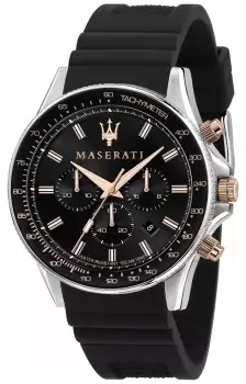 Maserati R8871640002 SFIDA Mens Silicone Strap Watch