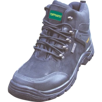 BWB08 Mens Black Safety Boots - Size 12