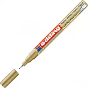 Edding 4-780-9-053 Extra Fine Bullet Tip Paint Marker E-780 Gold