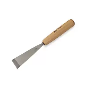 Stubai 557110 Straight Flat Carving Gouge No. 1 Sweep 10mm