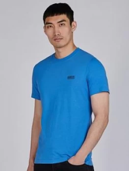 Barbour International Small Logo T-Shirt - Blue, Size L, Men