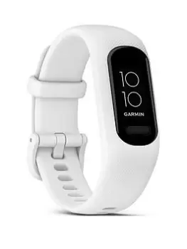 Garmin Vivosmart 5 Smart Fitness Tracker With Touch Screen - White, Small/Medium