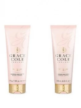 Grace Cole Body Butter And Scrub Duo