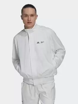 adidas London Jacket - White, Size L, Men