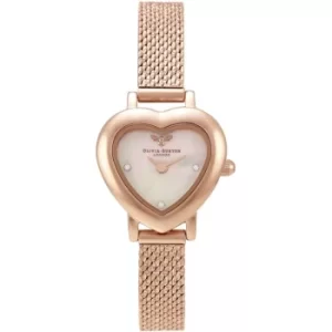 Ladies Olivia Burton Mini Heart Blush Watch