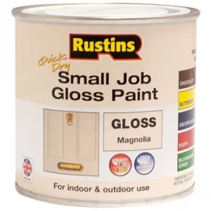 Quick Dry Small Job Gloss Paint Magnolia 250ML