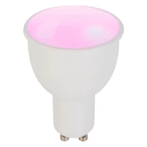 TCP Smart WiFi Dimmable Colour Changing to Warm White LED GU10 35W Light Bulb - No Hub Required