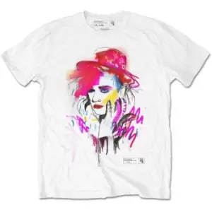 Boy George & Culture Club - Drawn Portrait Unisex XX-Large T-Shirt - White