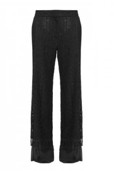 French Connection Arta Lace Layer Trouser Black