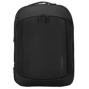Targus TBB612GL. Backpack type: Casual backpack Product main colour: Black Material: Recycled plastic. Width: 355mm Depth: 234.9mm Height: 519 mm