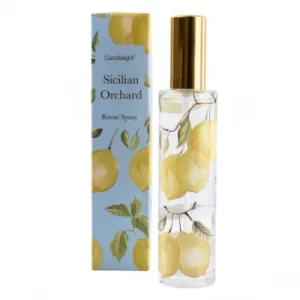Sicilian Orchard Room Spray in Gift Box Basil and Wild Lemon Scent