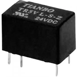 PCB relays 24 Vdc 2 A 1 change over Tianbo Electronics