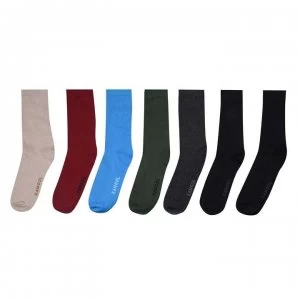 Kangol Formal 7 Pack Socks Mens - Shades