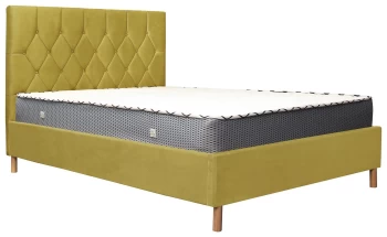 Birlea Loxley Double Ottoman Bed Frame - Mustard