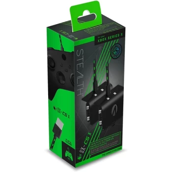 Stealth SX-C5 X Twin Play & Charge Battery Packs for Xbox Series X|S - Black